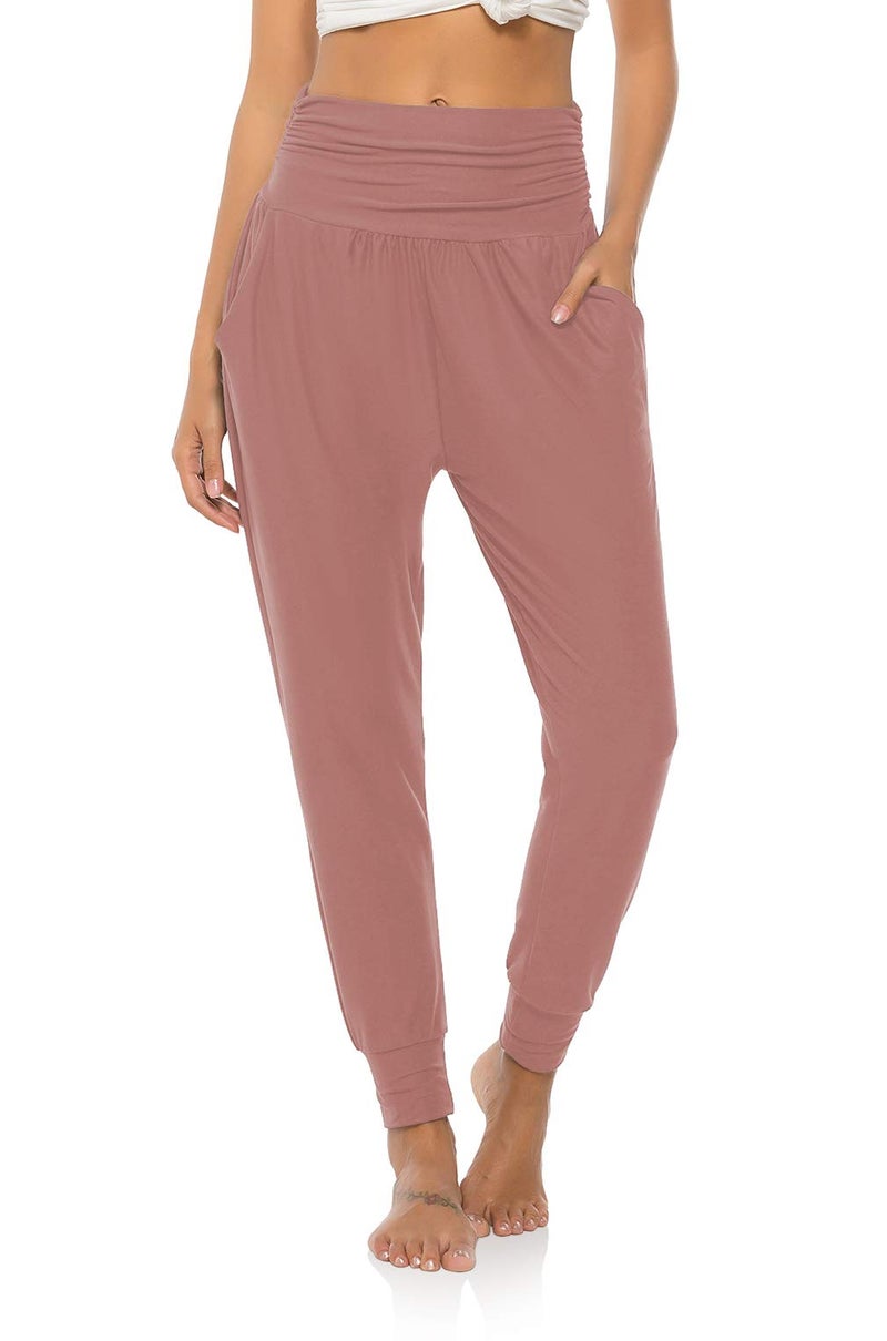 DIBAOLONG Womens Camo Yoga Sweatpants Loose Workout Joggers Pants with Pockets Comfy Lounge Pants M - Image 2